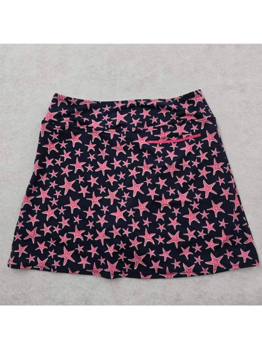 Golftini Shooting Stars Short Skort Sz Medium Golf Pickleball Tennis Athleisure - Picture 2 of 7